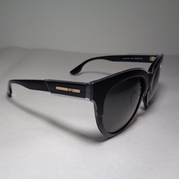 McQ by Alexander McQueen MQ0054S Black New Men's Sunglasses - Picture 7 of 15